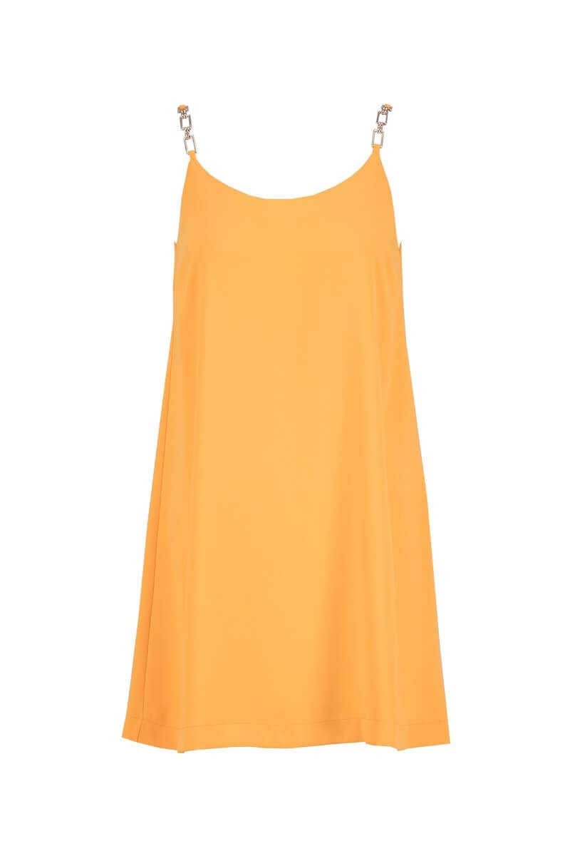Oranj Zincir Askılı ElbiseST060S40122301