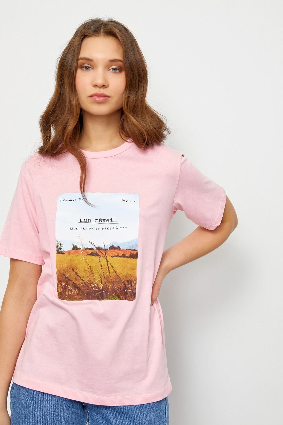 Pembe 2YB2CTS0201 T-SHIRT