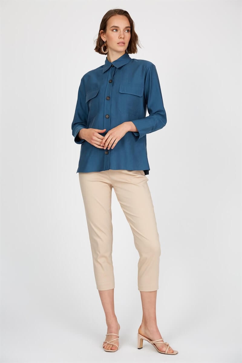 Puslu Deniz 1YM4EGM0079 GÖMLEK