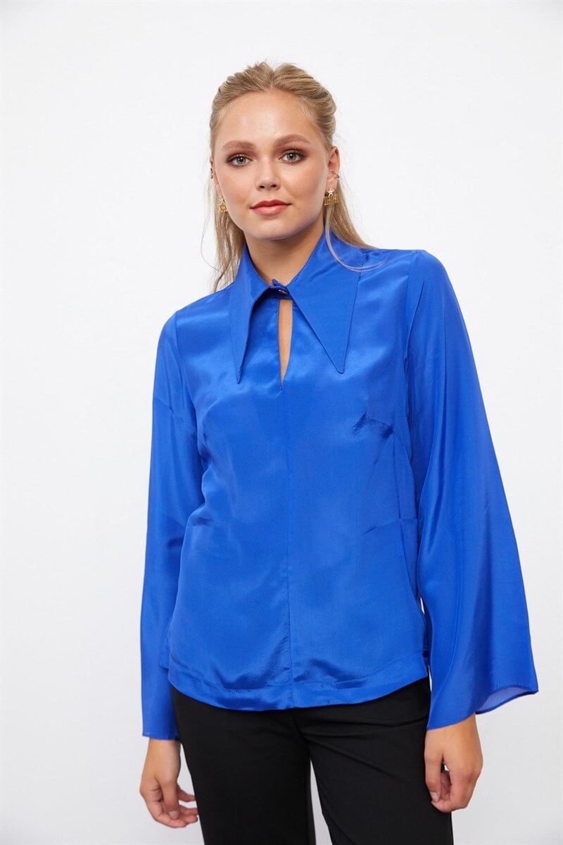 Saks 1YI4CBL0671 BLUZ