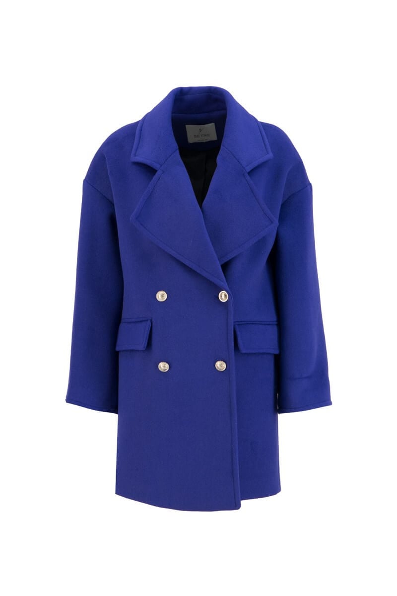 Saks Kruvaze Oversize Kaşe KabanST060W64135002