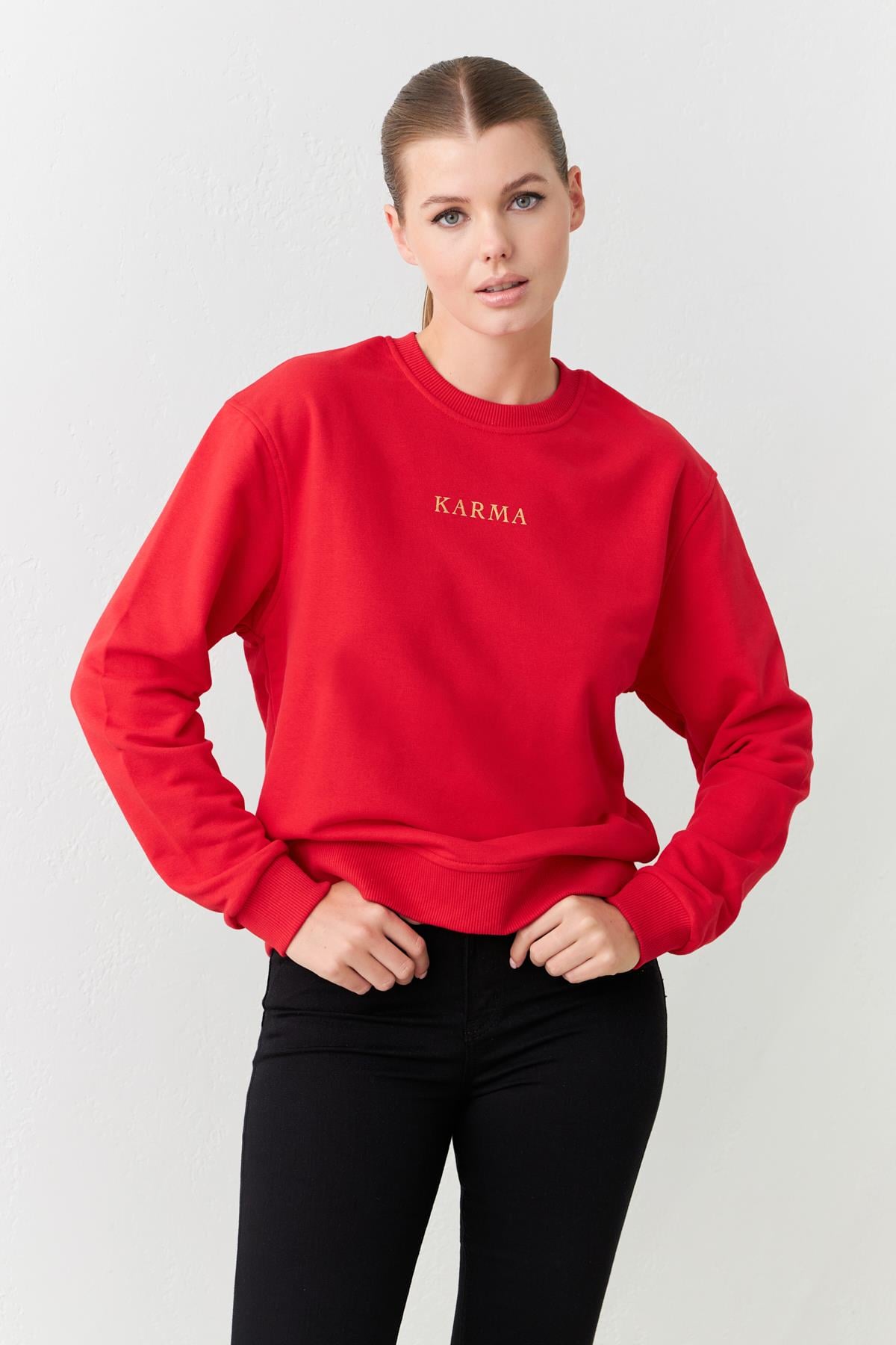 Kırmızı 2YB4CSS0143 S-SHİRT