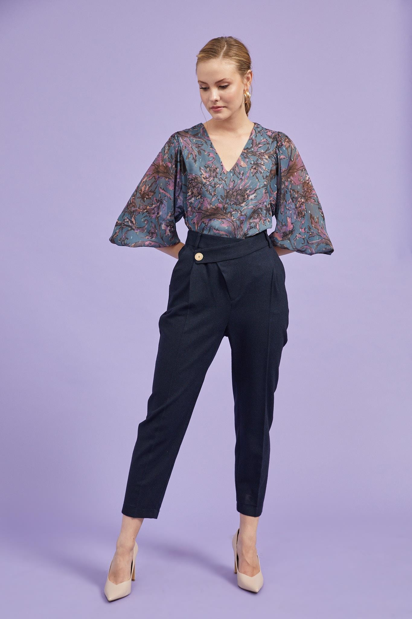 Lacivert 1YB4CPN0329 PANTOLON