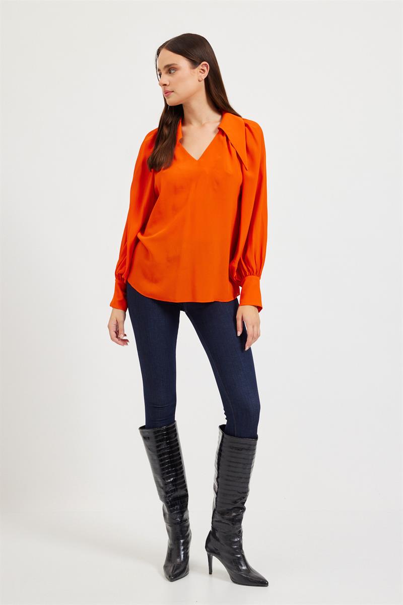 Oranj 1YU4CBL0777 BLUZ