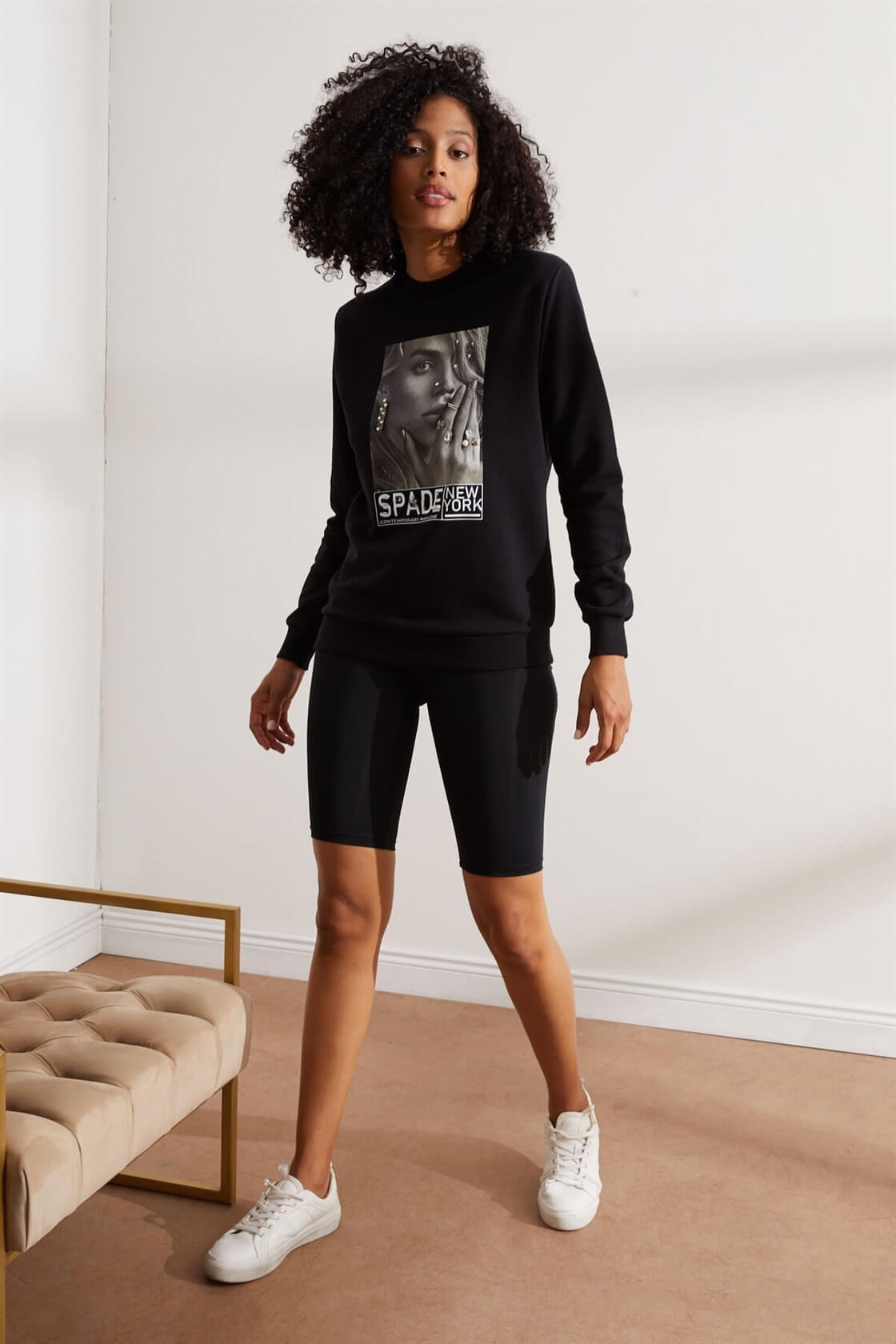 Siyah 2YB4CSS0081 S-SHIRT