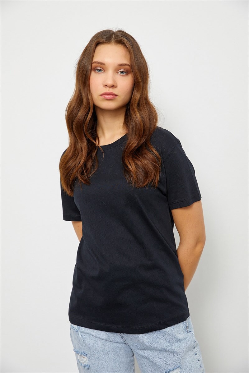 Siyah 2YB2CTS0161 T-SHIRT