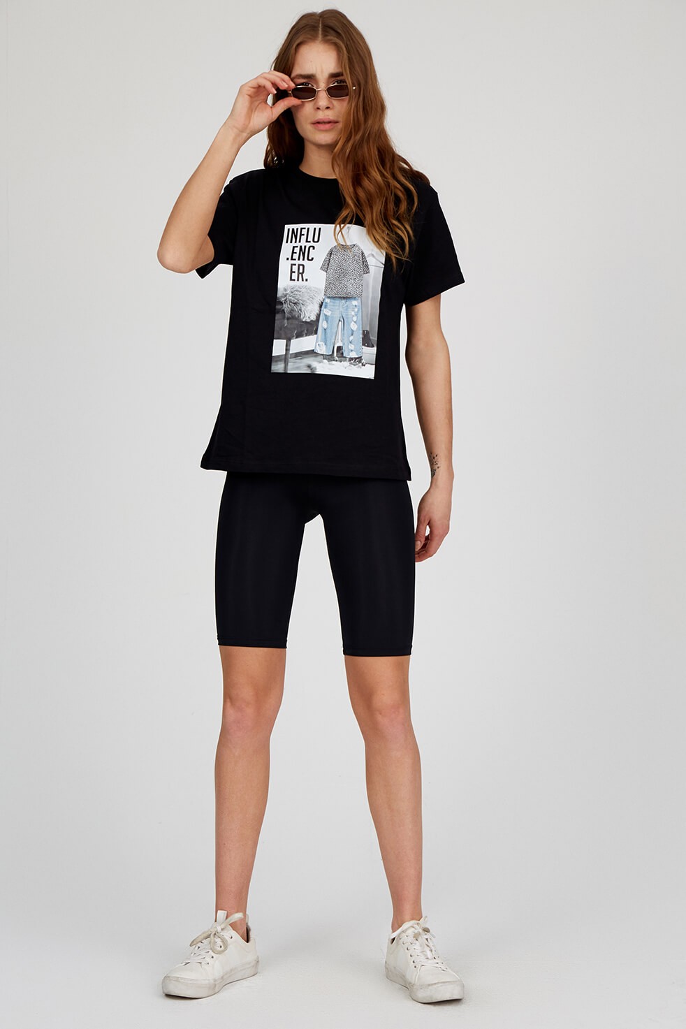 Siyah 2OD2CTS0033 T-SHIRT