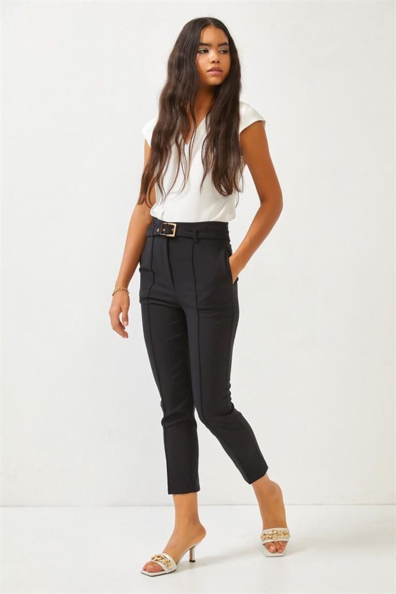 Siyah 1YI2CPN0661 PANTOLONST060W20661001