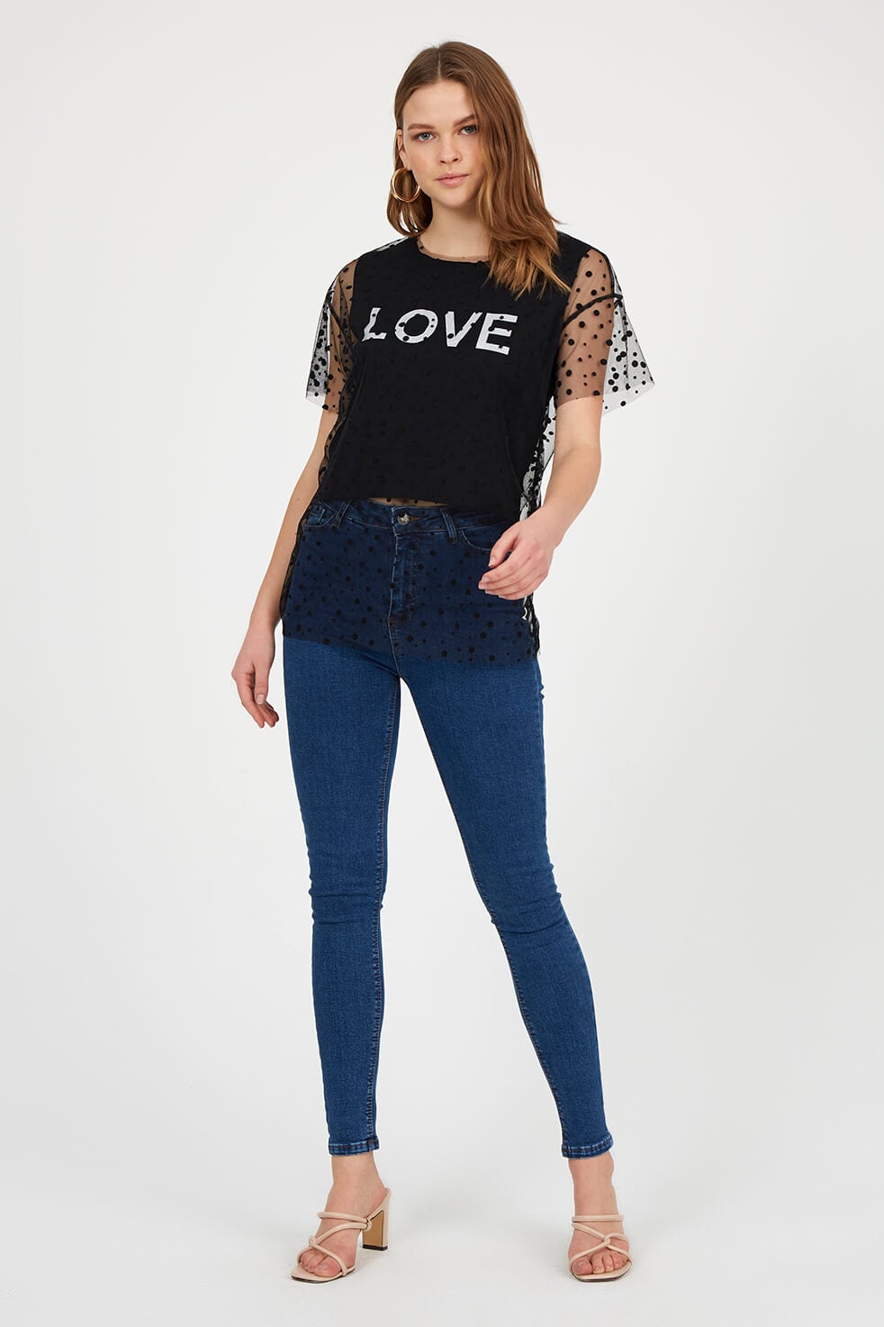 Siyah 2YM2CTS0112 T-SHIRT