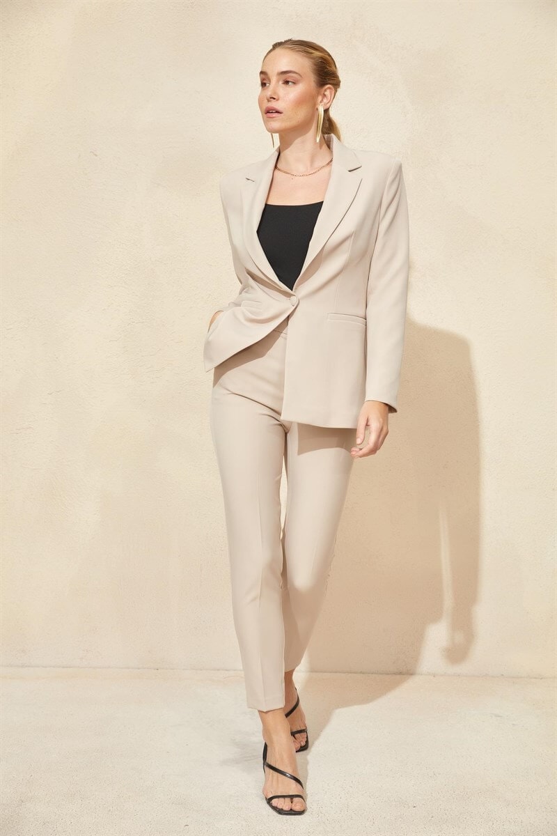 Vizon Blazer Ceket Pantolon TakımST050S60072002