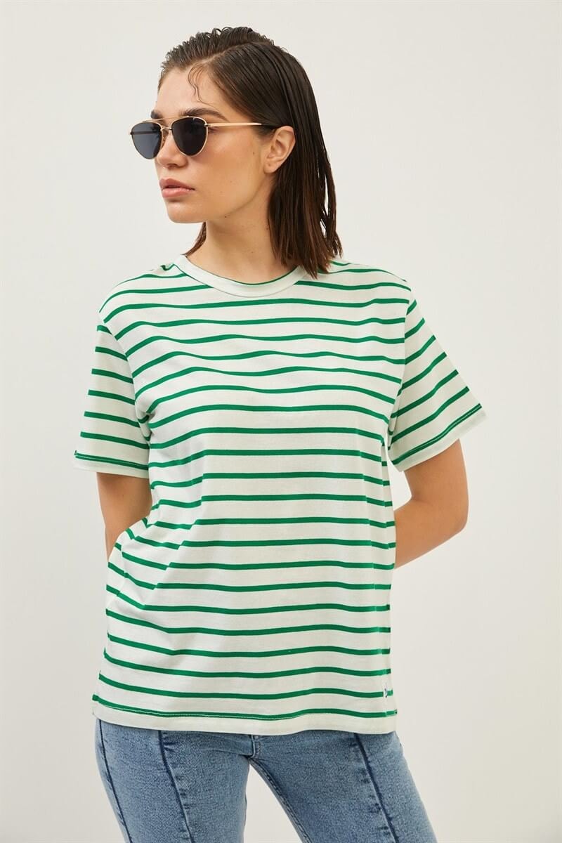 Yeşil 2YI2CTS0280 T-SHIRT