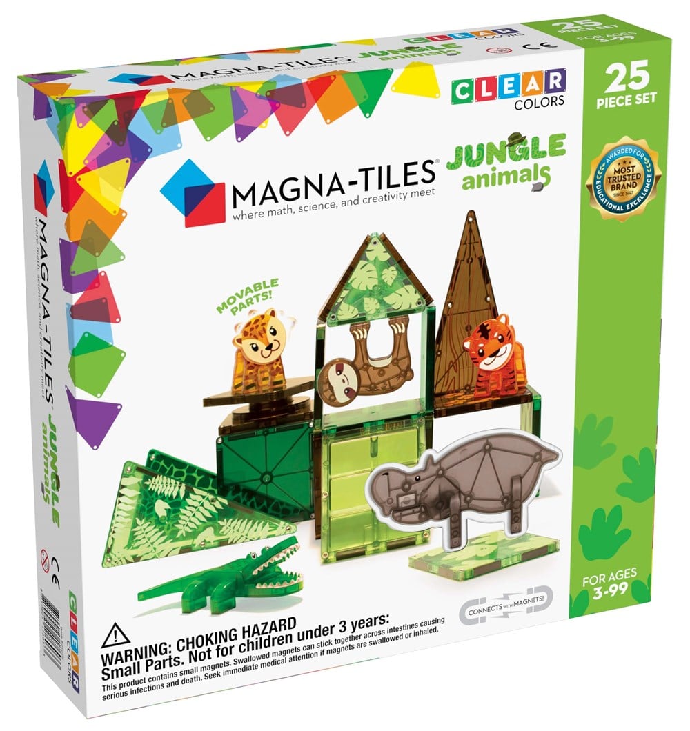 Magna-Tiles Orman Seti 25 Parça Açık Uçlu Oyuncaklar