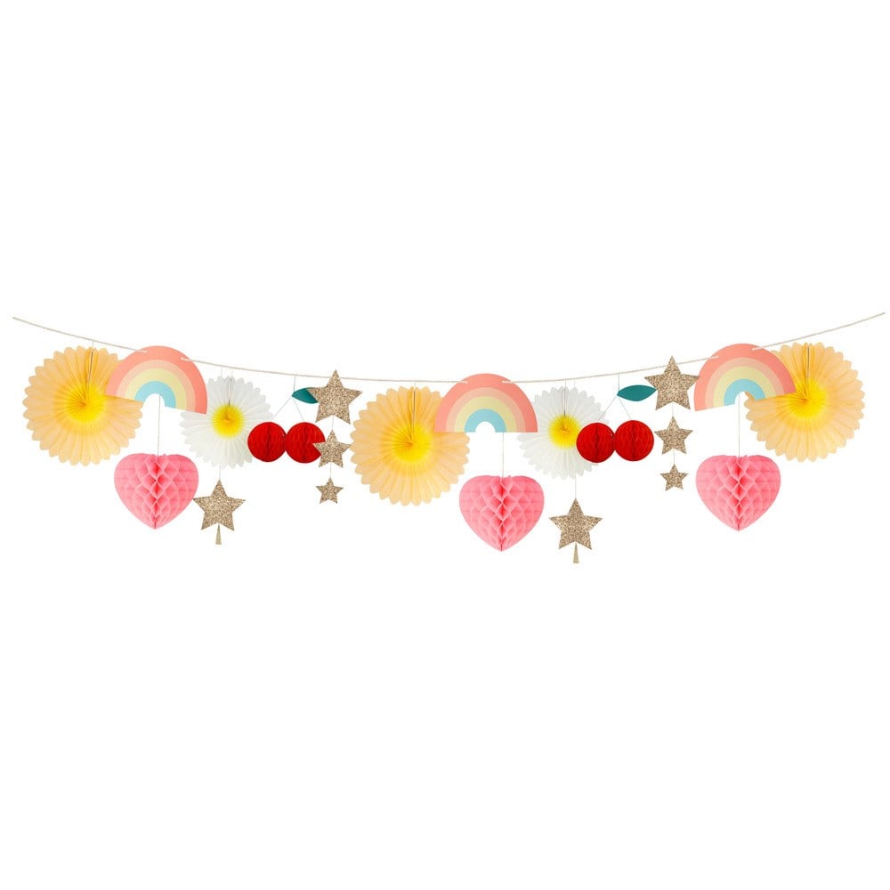 Meri Meri - Summer Icon Garland - Yaz Sembolleri Asılan Süs Asılan Süsler