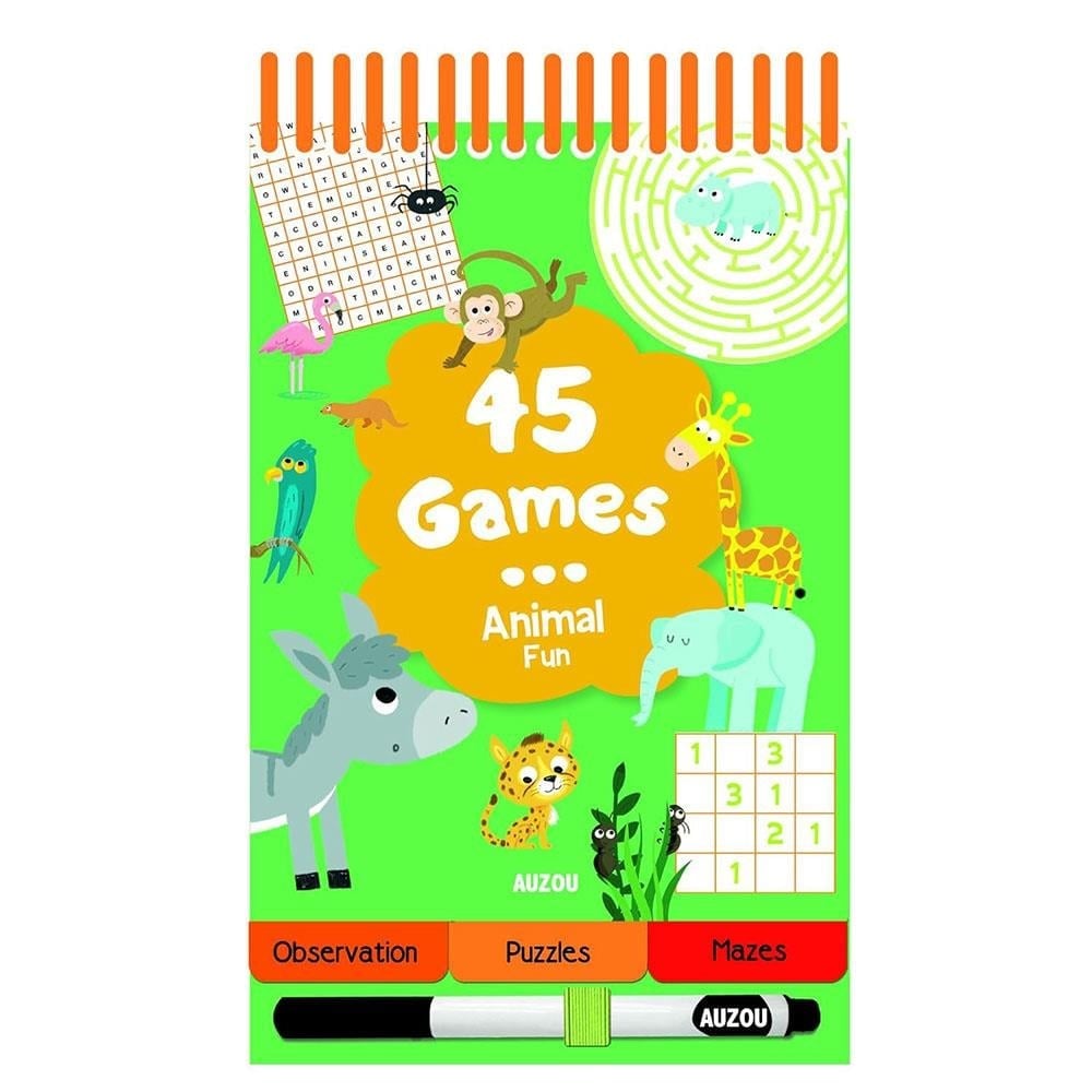 AUZOU45 Games - Animal Fun9782733861905