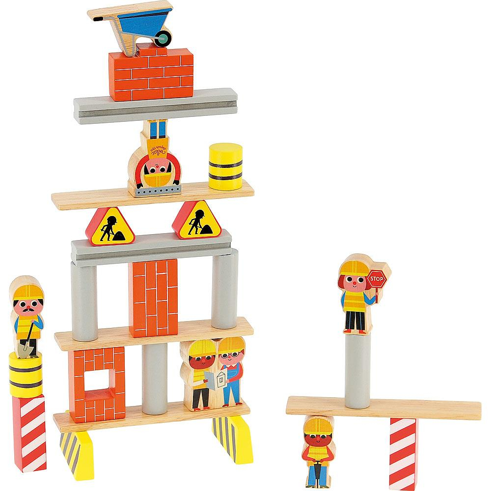Vilac - Construction Site Equilibrist Game - İnşaat Denge Oyunu - Ingela P.Arrhenius Gizden Gelenler