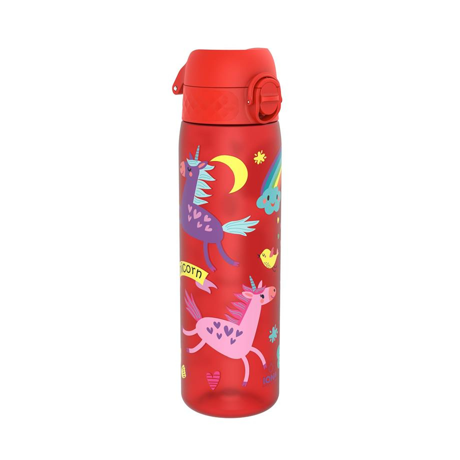 ION8ION8 - İnce Suluk - Kırmızı Unicorn - 500 ml - Sızdırmaz - BPA İçermeyenI8RF500PRUNIC