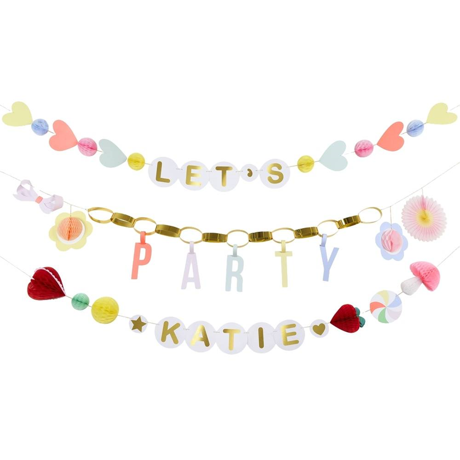 Meri MeriMeri Meri - Charm Party Garland Set - Charm Parti Asılan Süs Seti298581