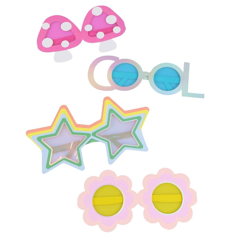 Meri MeriMeri Meri - Fun Shaped Party Glasses -299364