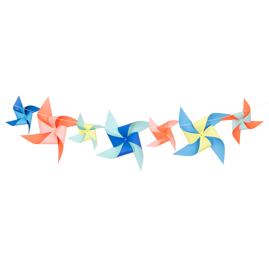 Meri MeriMeri Meri - Giant Pinwheel Garland Kit - Dev Rüzgar Gülü Asılan Süs Kiti299202