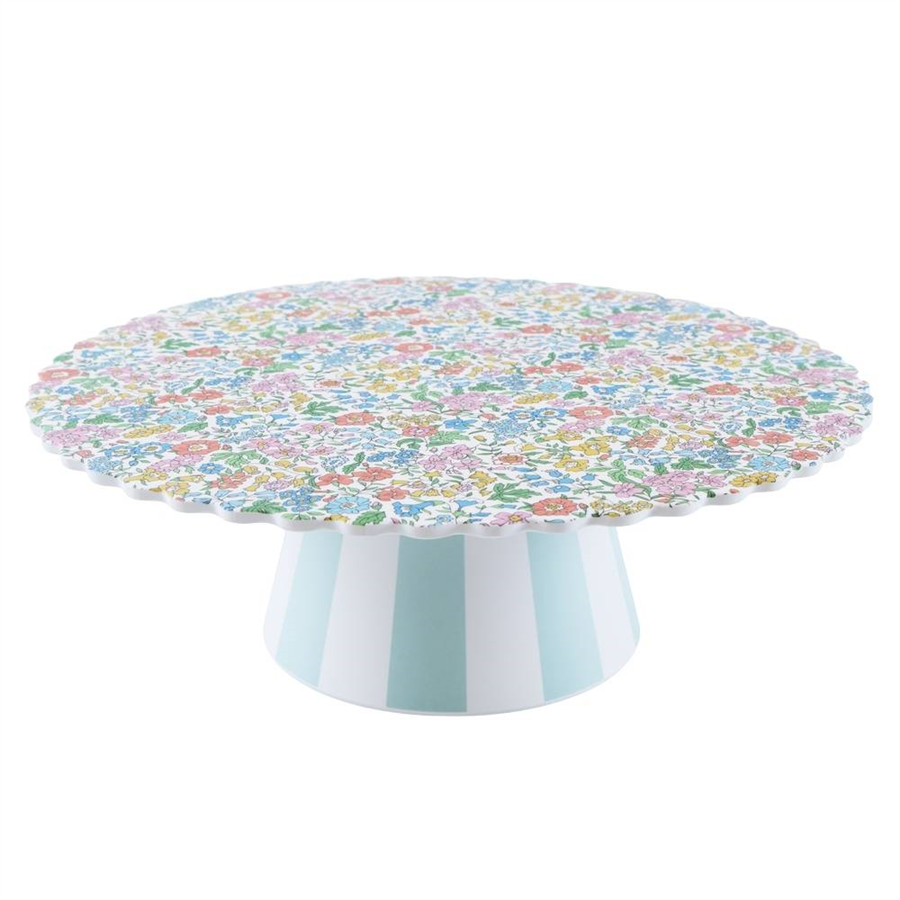 Meri MeriMeri Meri - Meri Meri x Liberty Garden Party Reusable Cake Stand - Meri Meri x Liberty Bahçe Partisi Tekrar Kullanılabilir Pasta Standı303099