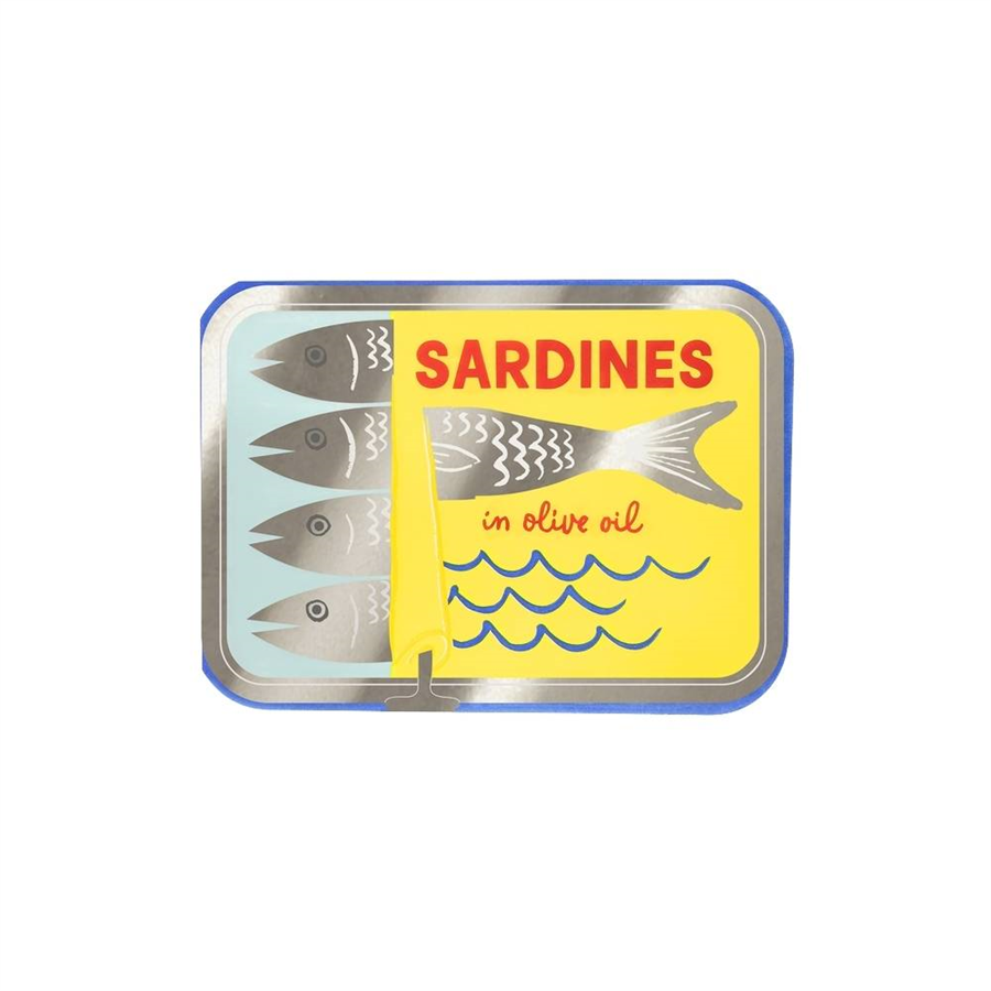 Meri MeriMeri Meri - Tinned Sardine Napkins - Sardalya Konservesi Şekilli Peçeteler - 16 Adet302730
