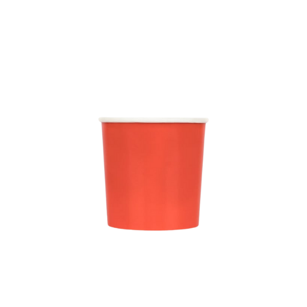 Meri MeriMeri Meri - Tomato Red Cups - Domates Kırmızısı Bardaklar (x8)274604