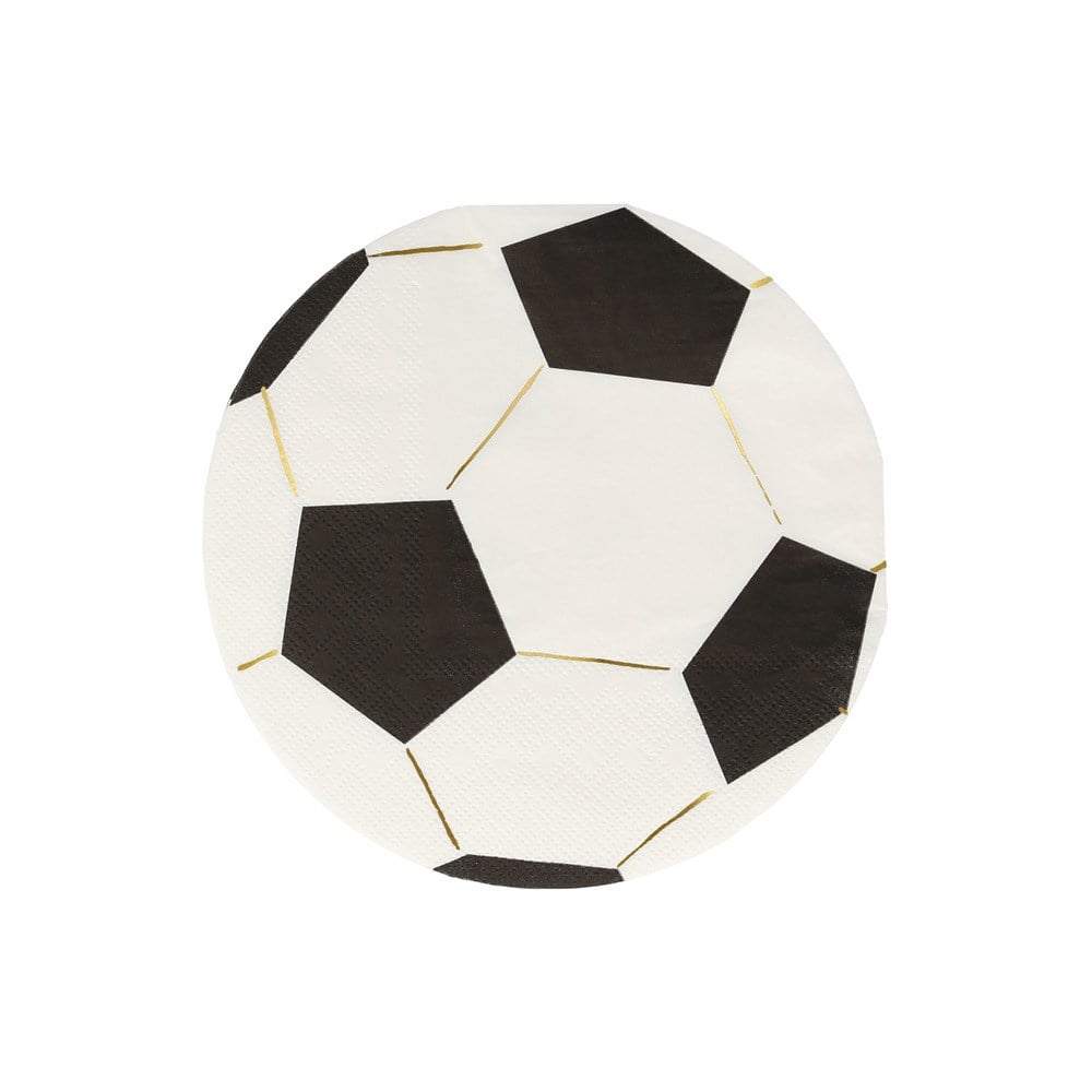 Meri Meri - Soccer Napkins - Futbol Peçeteler - 16'lı Peçeteler