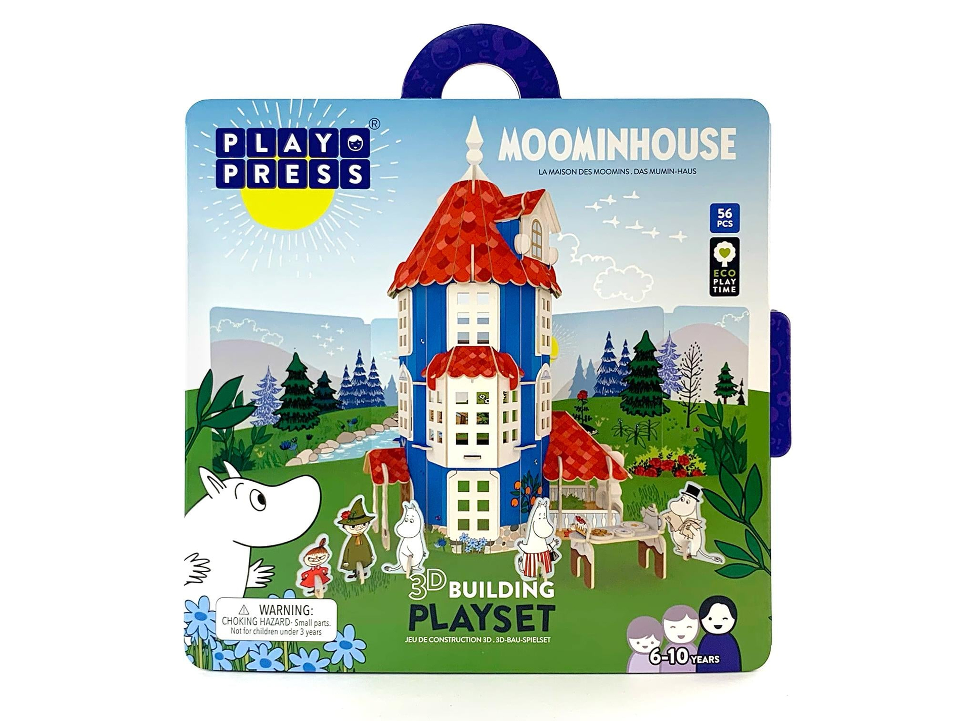 PlayPressPlayPress - Story Playset - Moomins House45