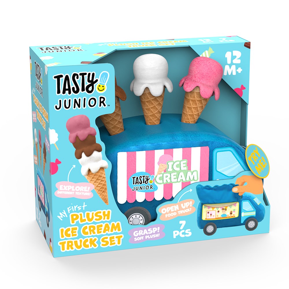 Tasty Jr.Tasty Jr. - Peluş Donduma Arabası SetiSPT8004-TS