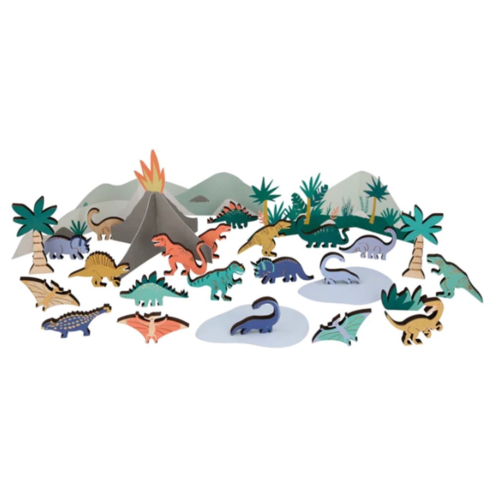Meri Meri - Dinosaur Advent Calendar - Dinozor Advent Calendar Yeni Yıl
