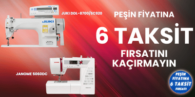 Seçili Ürünlerde Peşin Fiyatına 6 Taksit Fırsatı