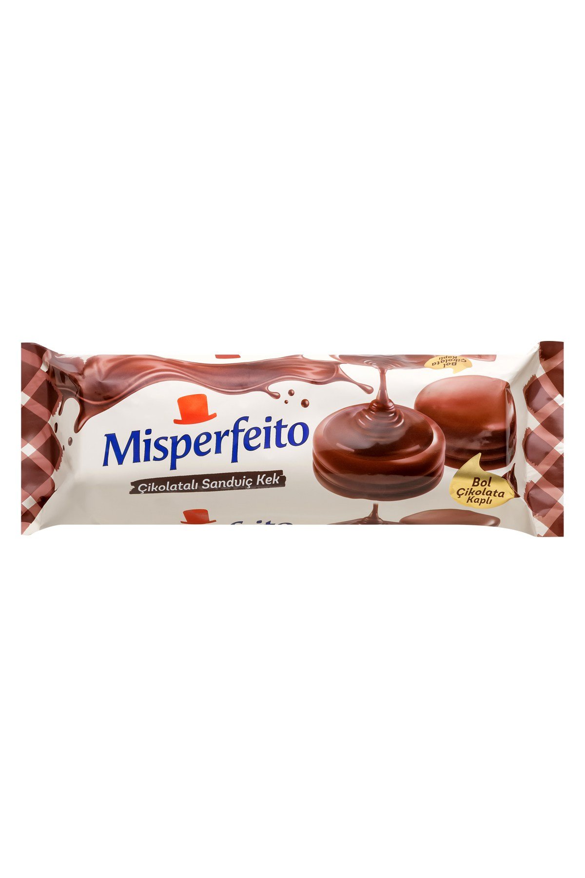 Beyoğlu Çikolata - Sütlü Çikolata Kaplamalı Kek Misperfetio Beyoğlu Misperfetio Çikolatalı Sandeviç Kek 184 Gr.