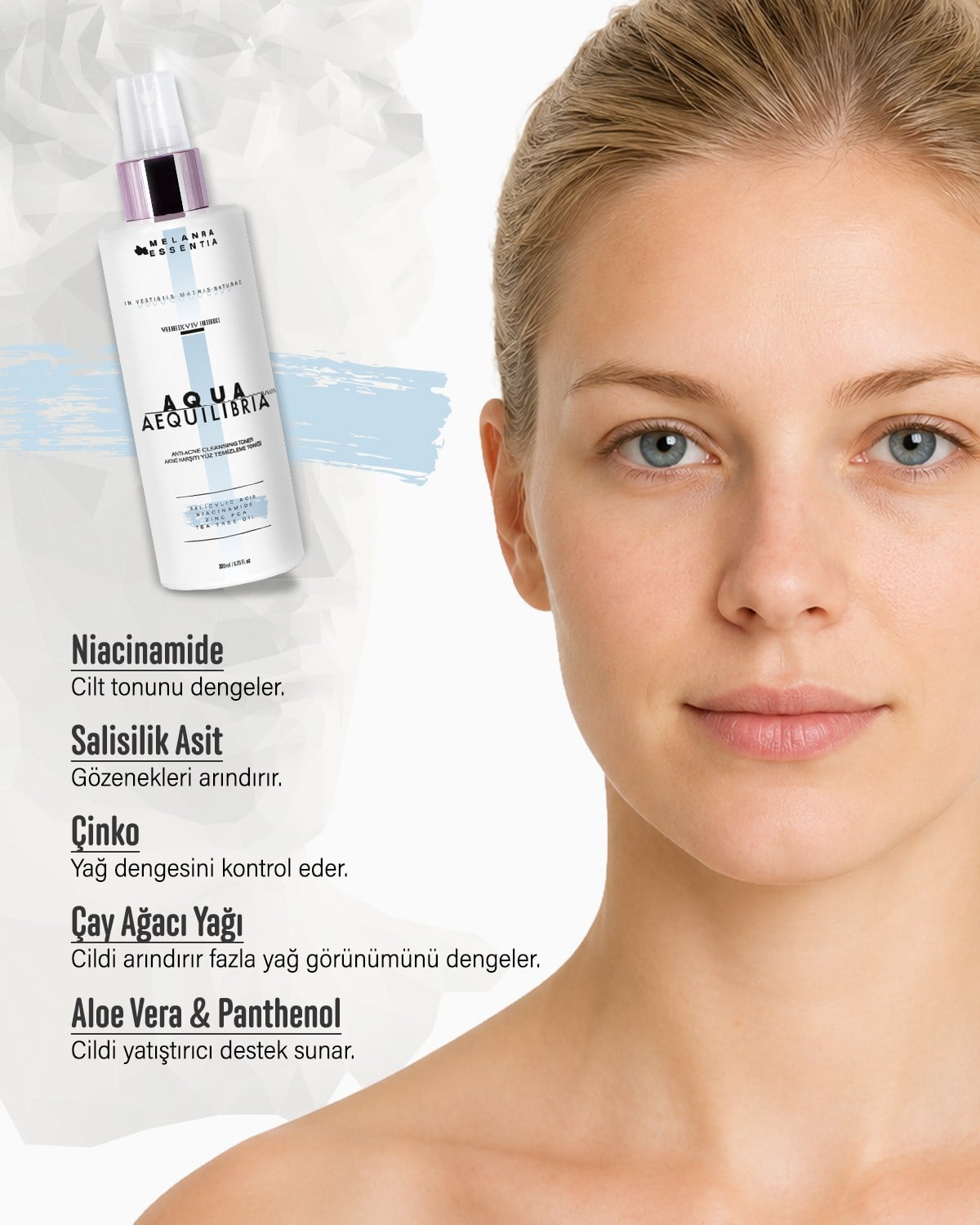 AKNE KARŞITI SERUM ETKİLİ DENGELEYİCİ TONİK