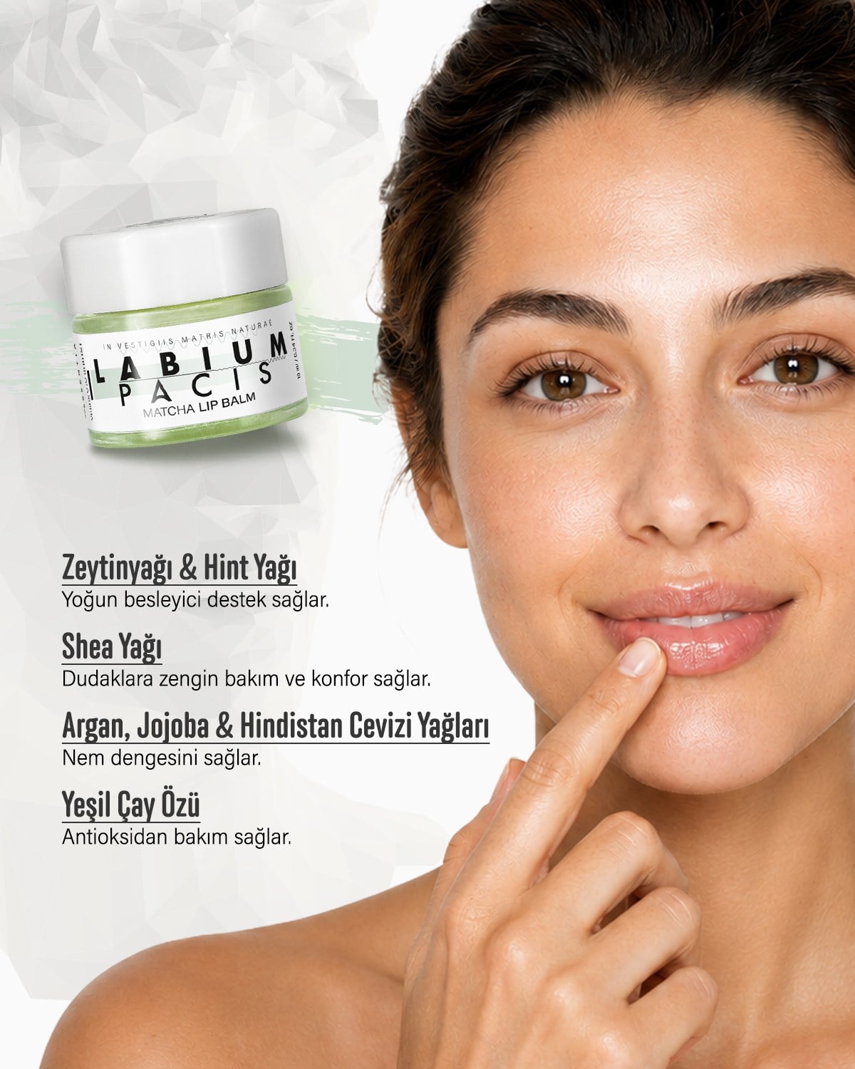 YOĞUN ONARICI MATCHA LIP BALM