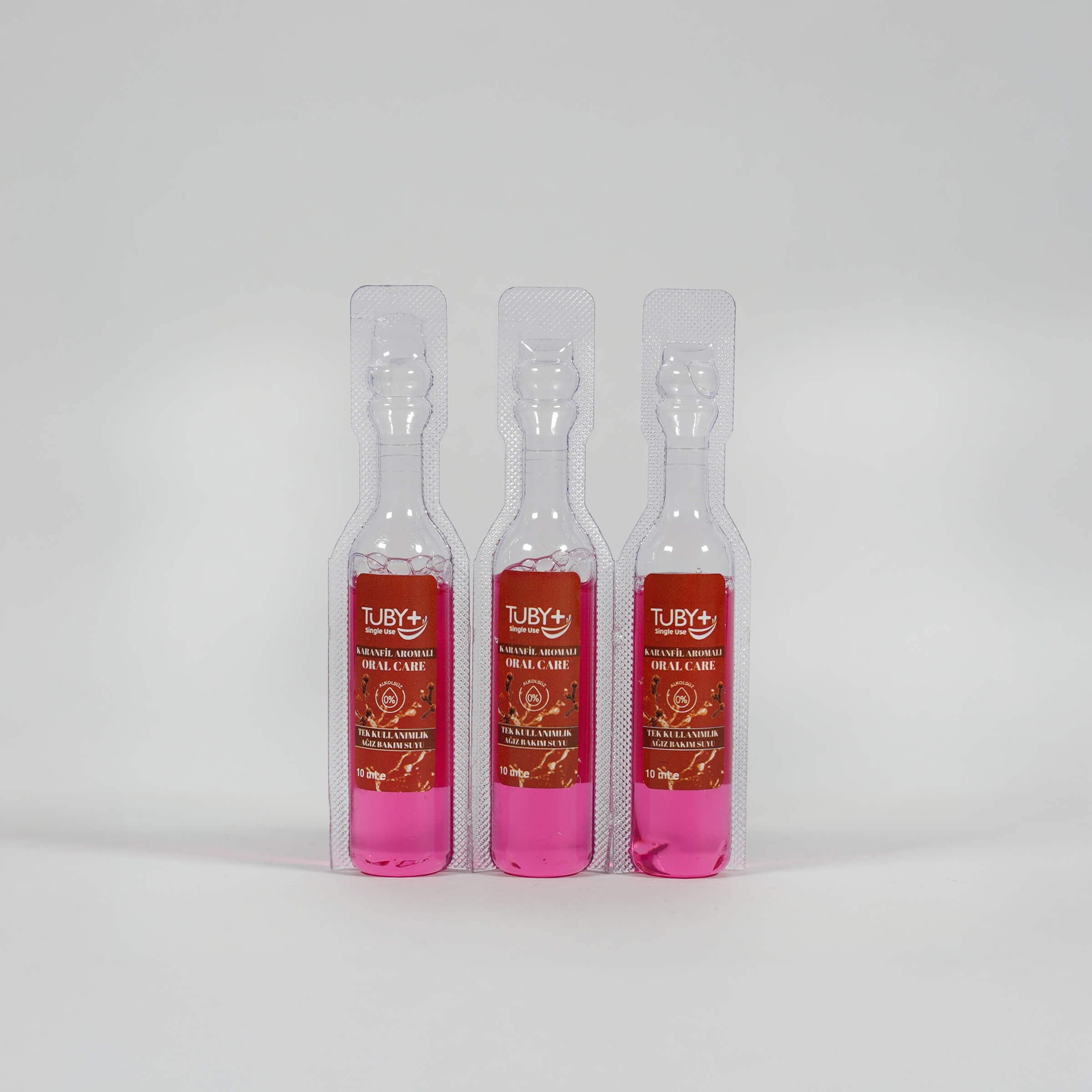 TUBY+ Nefes Tazeleyici Ağız Bakım Suyu  10ml -  Karanfil Aromalı