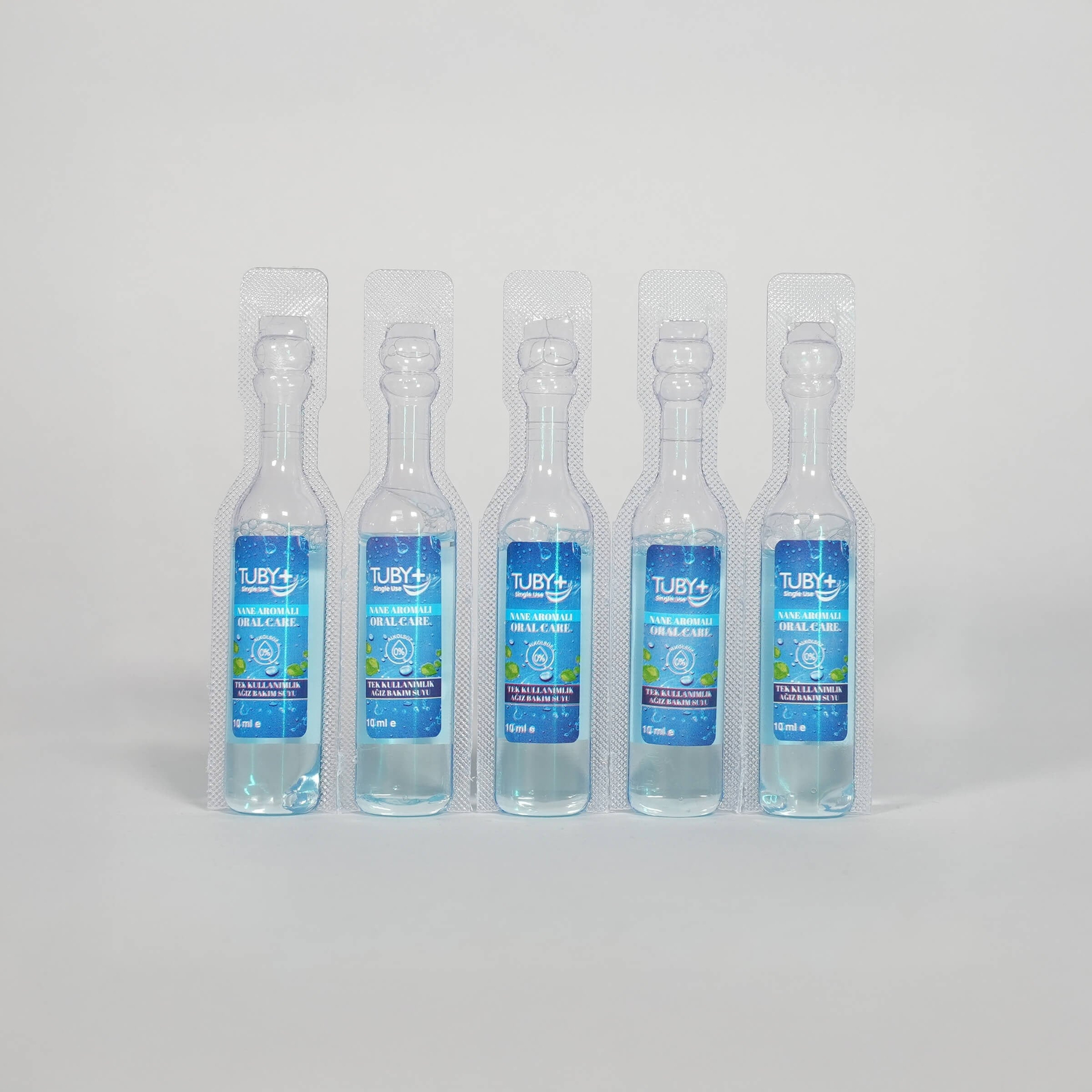 TUBY+ Nefes Tazeleyici Ağız Bakım Suyu 10ml - Nane Aromalı