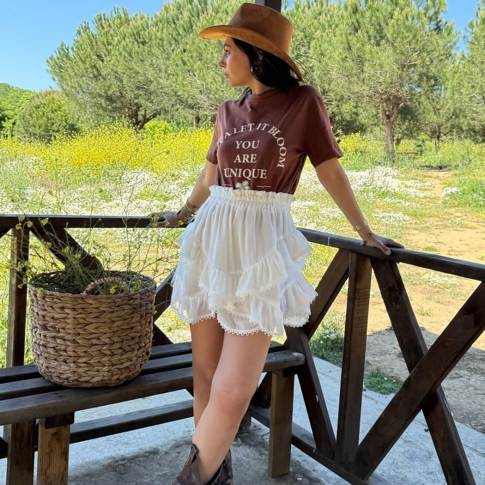 fırfırlı mini etek