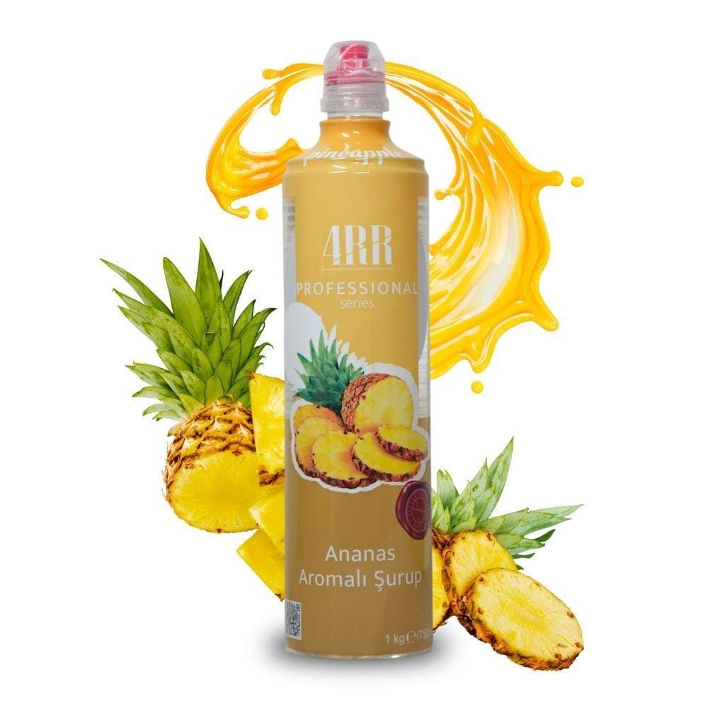Ananas Aromalı Tropikal İçecek & Kokteyl Şurubu 750 ml