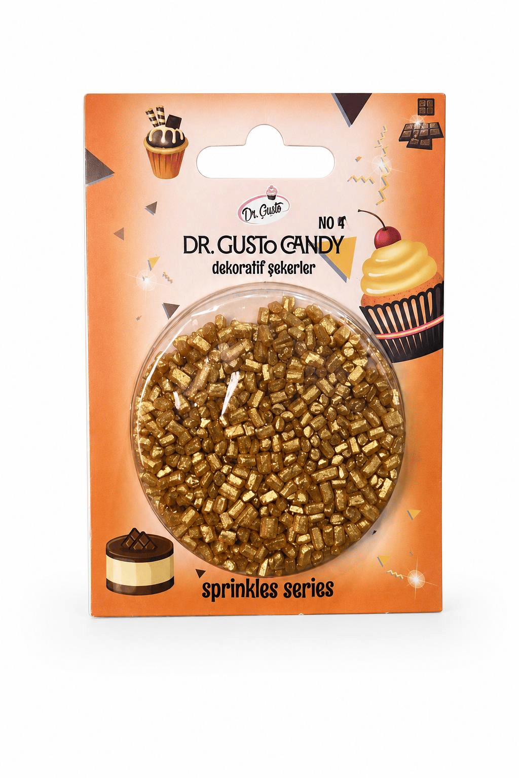 Dr. GustoDr. Gusto Bakır Sanding Candy Pasta Süsleme Şekeri