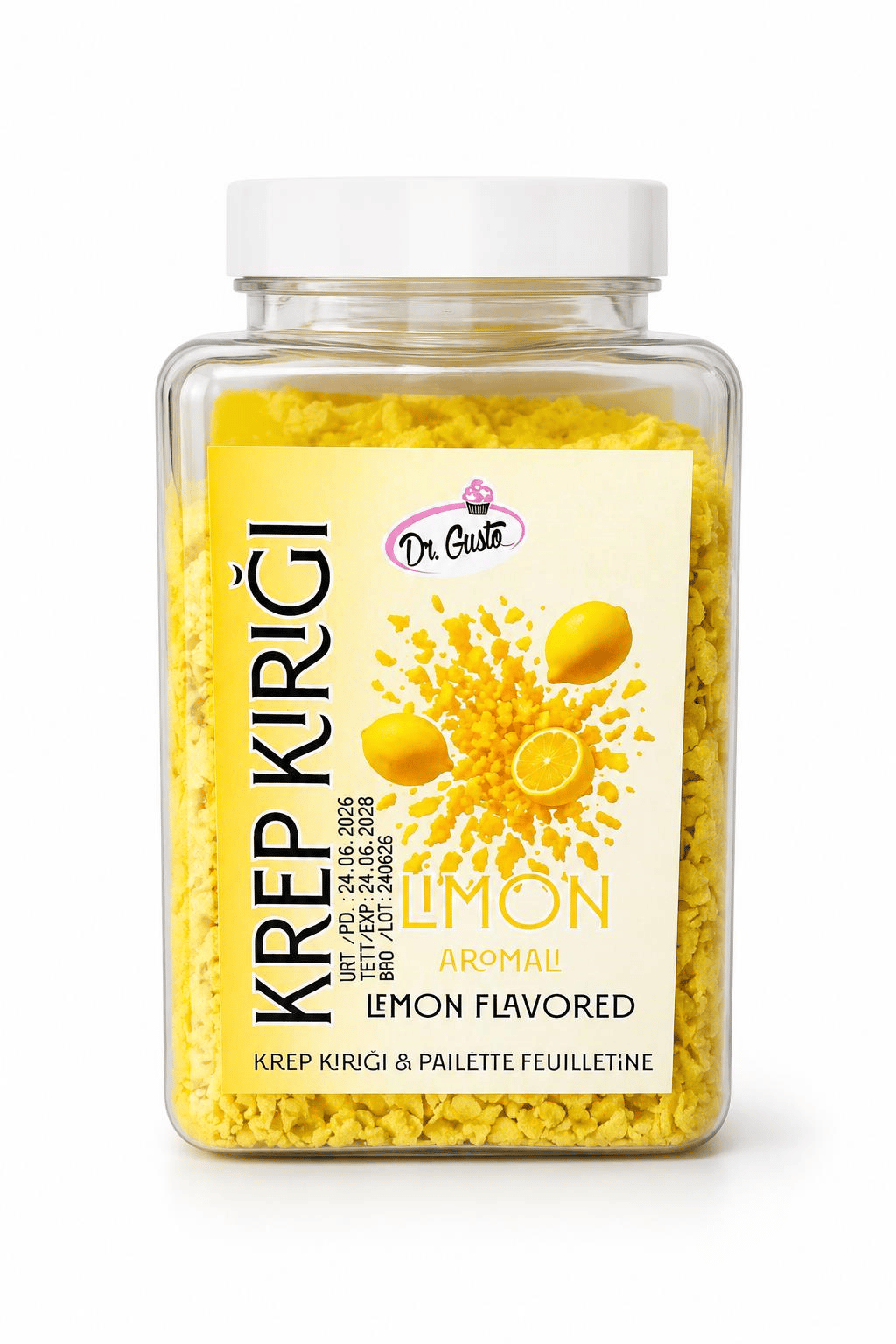 Dr. GustoDr. Gusto Limonlu Krep Kırığı 150 Gr