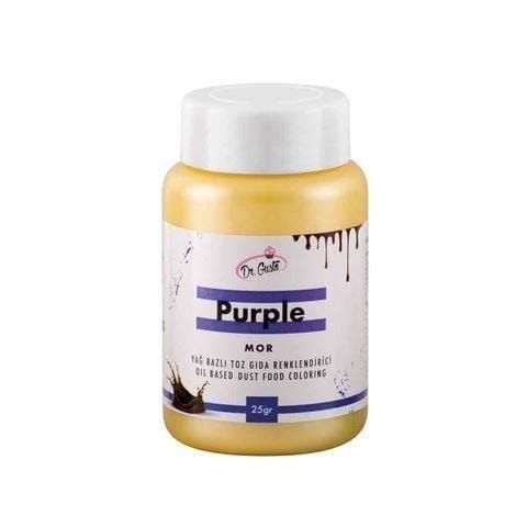 Dr Gusto Mor Yağ Bazlı Toz Gıda Boyası 25 Gr
