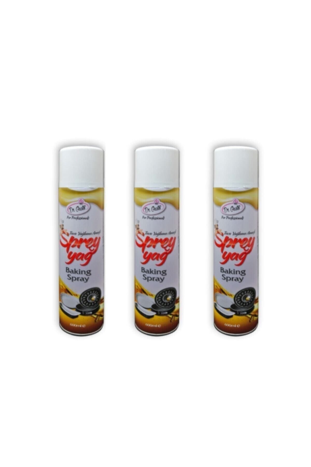 Dr. GustoDr Gusto Sprey Tava Yağı 3 Adet (3x600 Ml)