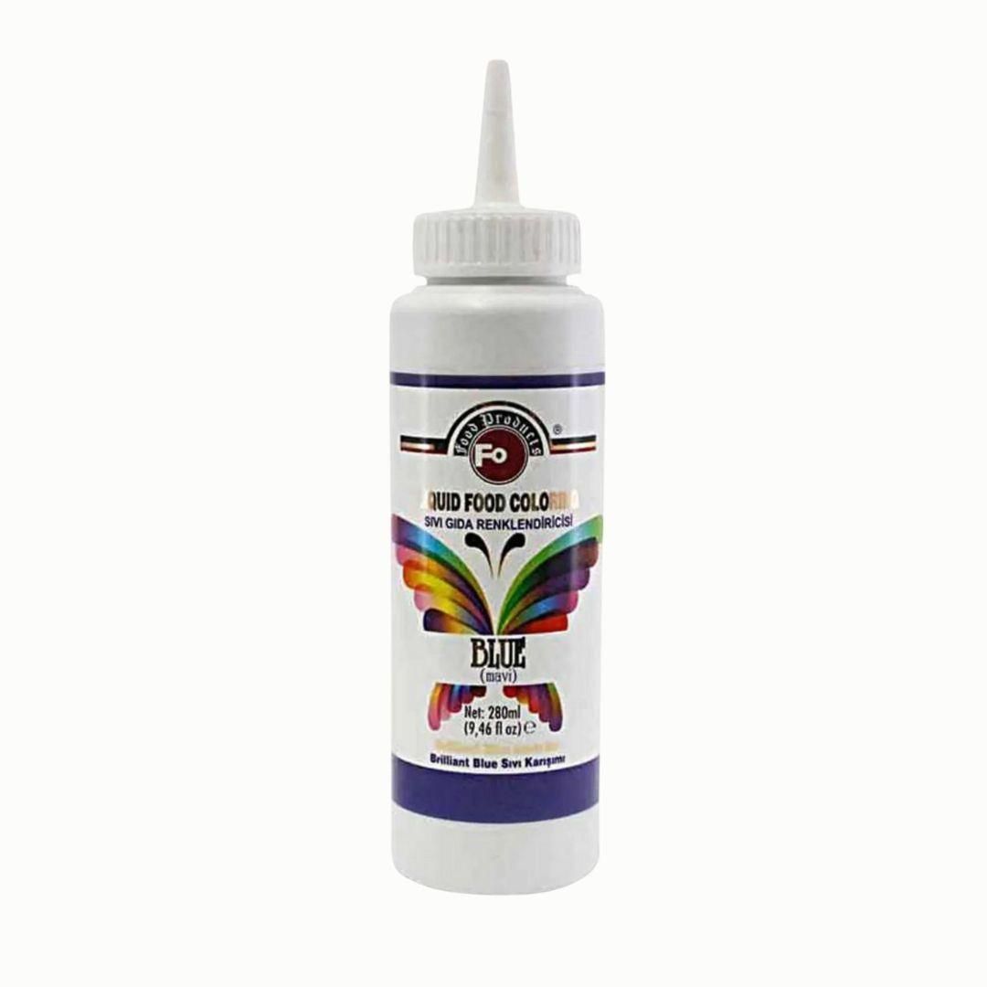 Fo Mavi Sıvı Gıda Boyası 280 Ml