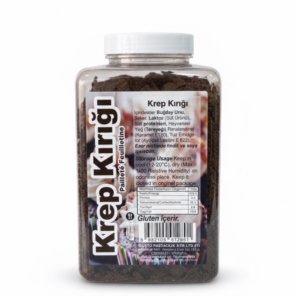 Krep Kırığı Çikolata 150 GR – Waffle, Pancake ve Tatlılar İçin Çikolatalı Çıtır