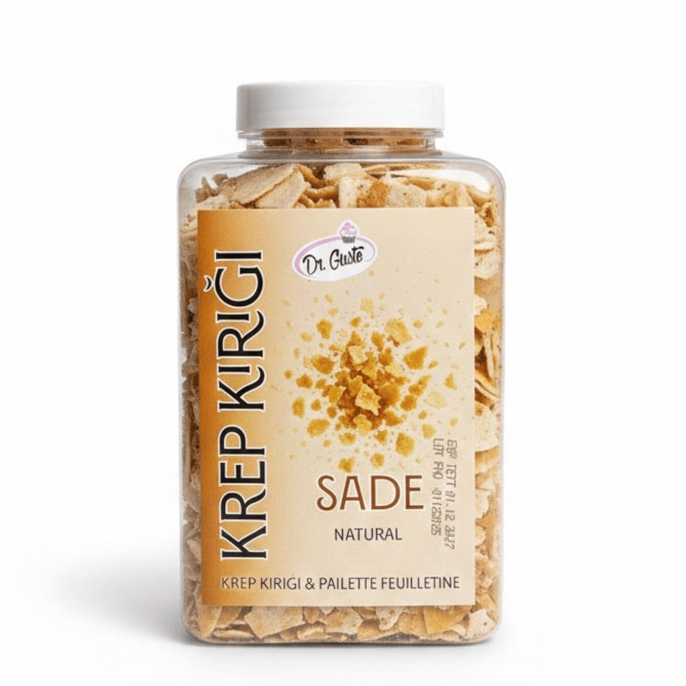 Krep Kırığı Sade 150 GR – Waffle, Pancake ve Tatlılar İçin Çıtır Dekor