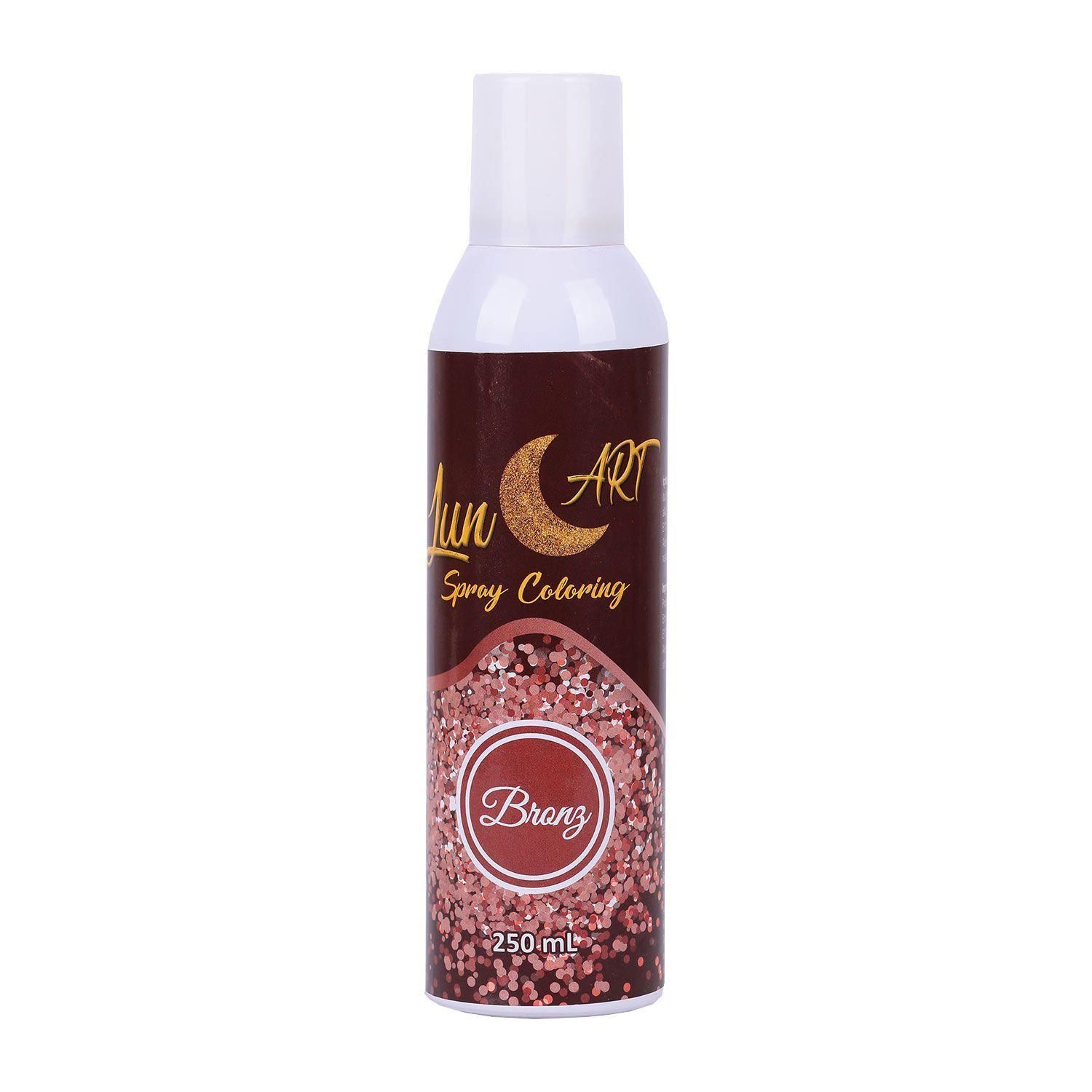 Lunart Sprey Gıda Boyası Bronz 250 ml