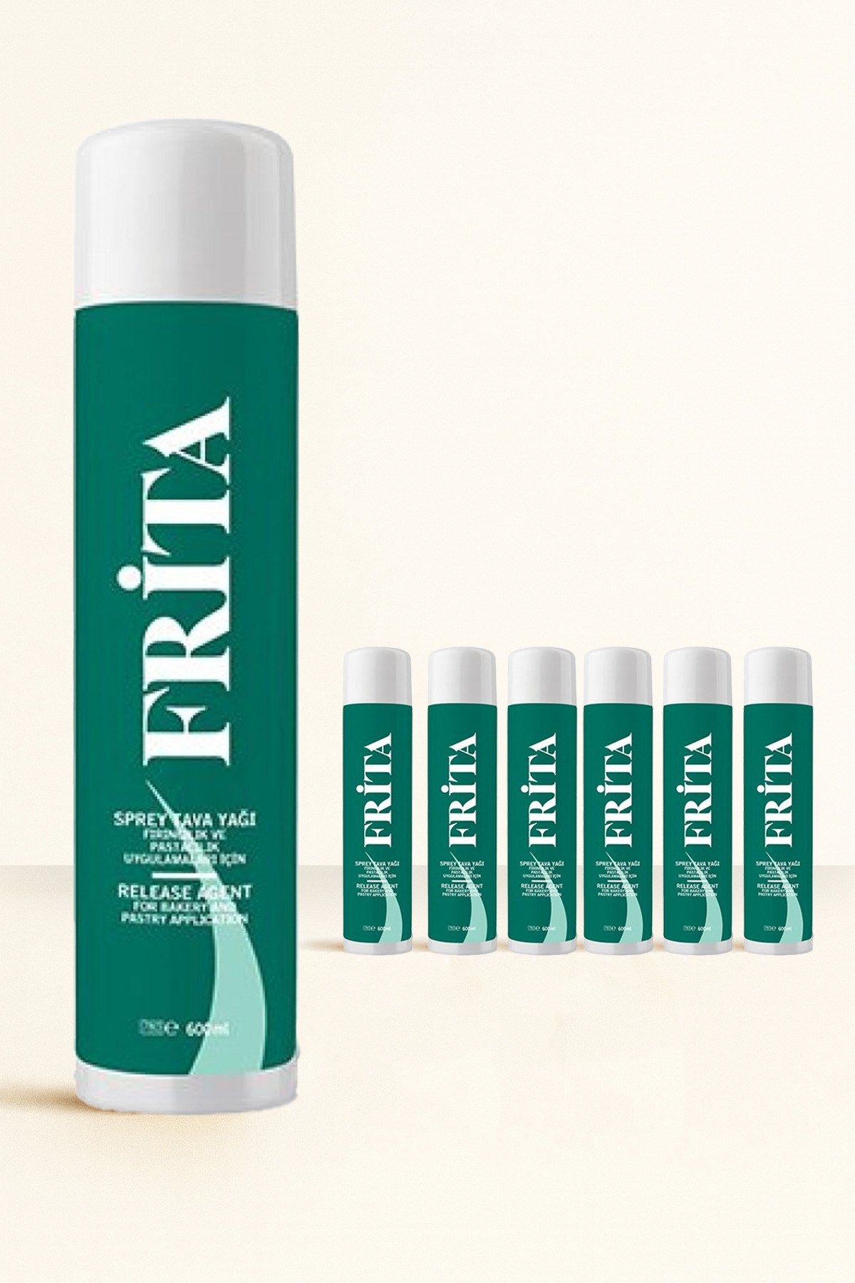 AAKTava Spreyi 600 ml 6 Adet – Yağsız Pişirme Spreyi | Fırın, Izgara ve Tavada Kullanım
