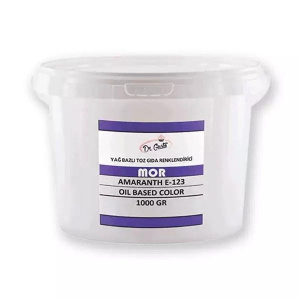 Yağ Bazlı Mor Toz Boya 1 Kg