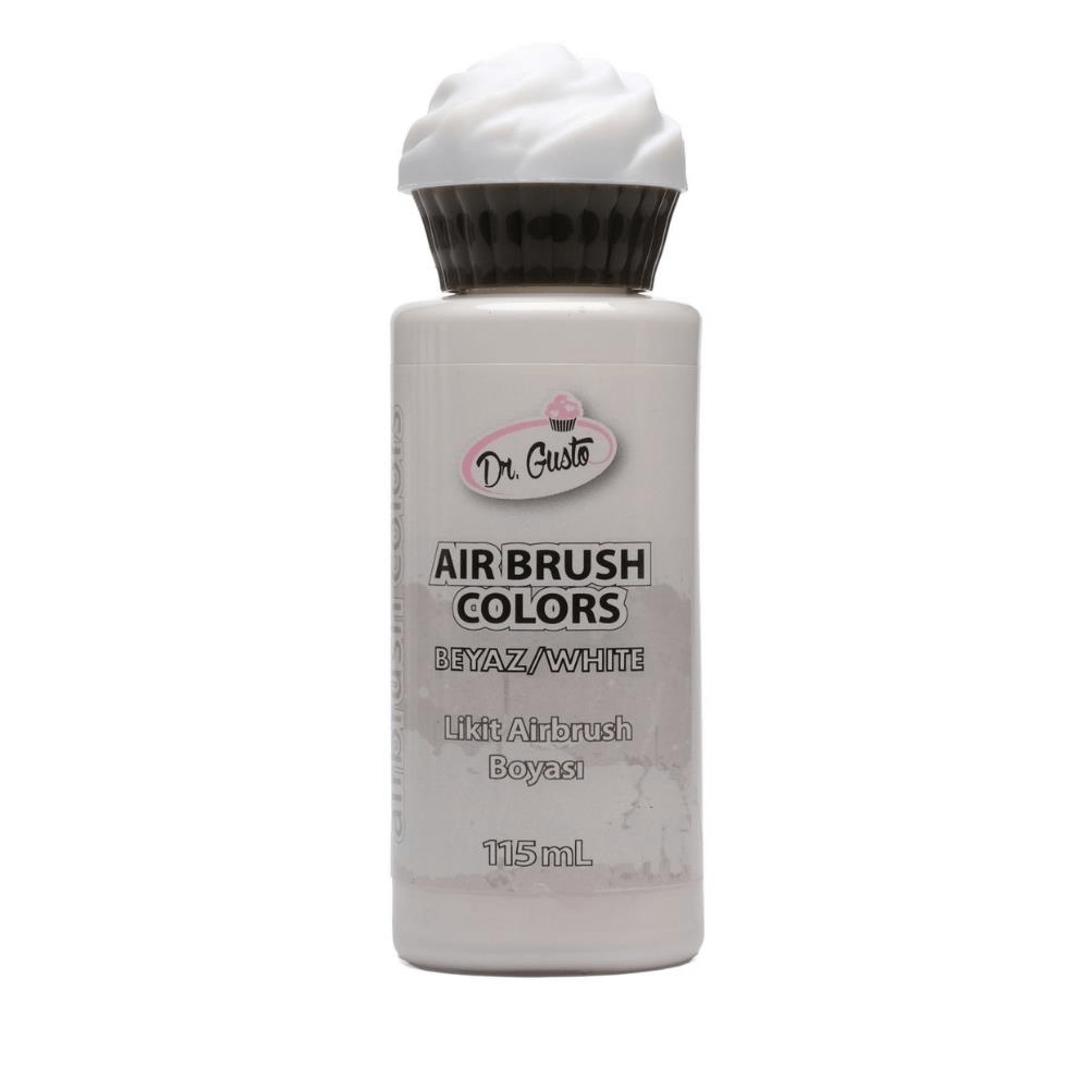 Airbrush Boyası 120 ml Beyaz