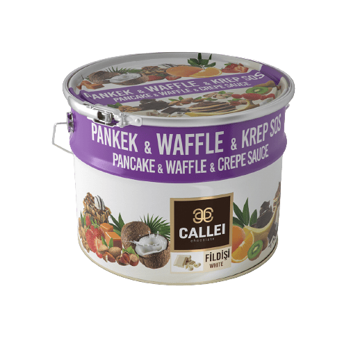 Callei Beyaz Ekstra Waffle & Krep Sosu 10 Kg